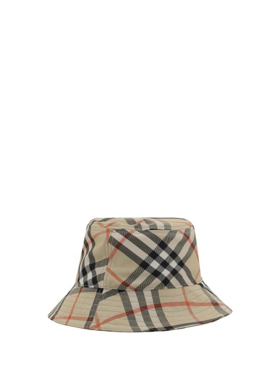 26FW 버버리 EKD 체크 패턴 버킷햇 8100740 B9368 - BURBERRY