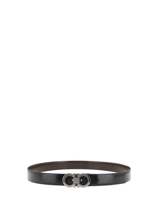 26SS 살바토레 페라가모 가죽 벨트 644557 001 BLACK - SALVATORE FERRAGAMO