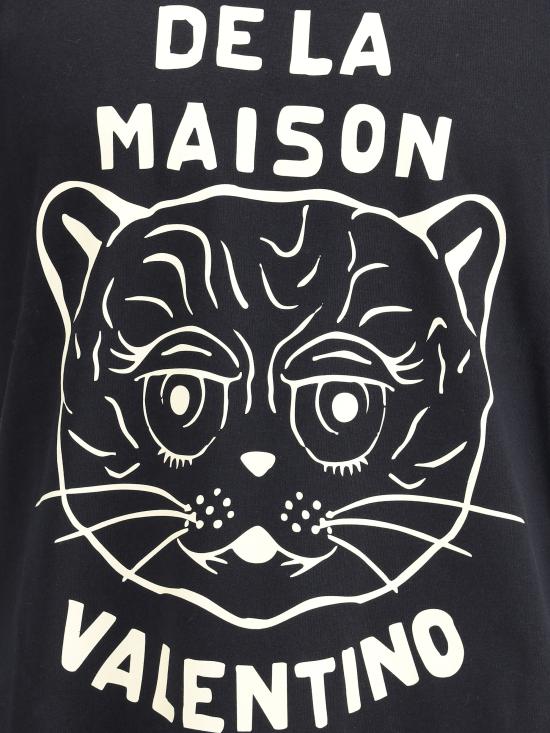 25FW 발렌티노 가라바니 반팔 티셔츠 7V3MG16PB32 9RA BLACK - VALENTINO GARAVANI