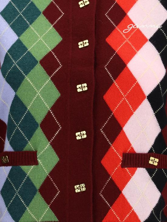 25FW 가니 스웨터 K2532 730 MULTICOLOUR - GANNI