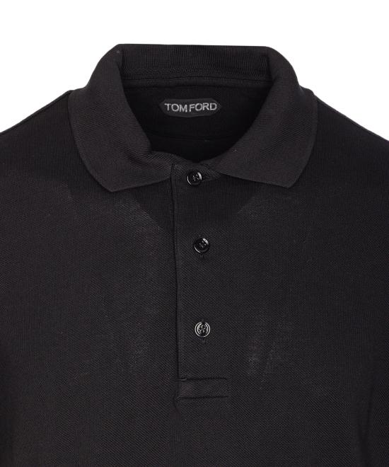25FW 톰포드 폴로 티셔츠 JPS011 JMT013LB999 Black - TOMFORD
