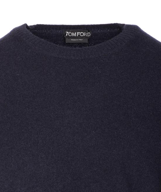 25FW 톰포드 스웨터 KCL033 YMK070HB906 Blue - TOMFORD