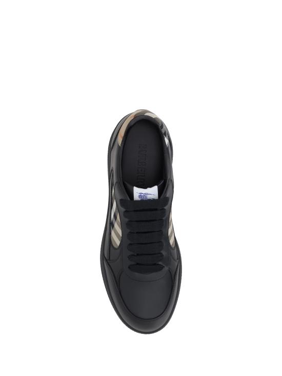 26FW 버버리 체크 테라스 스니커즈 8108650 A1189 BLACK - BURBERRY