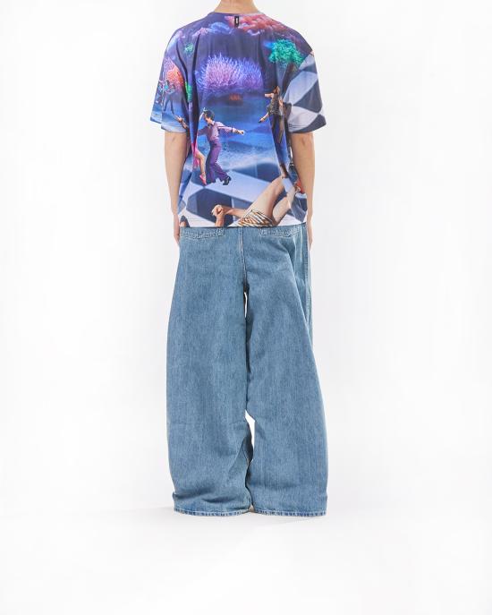 25SS 써네이 반팔 티셔츠 RTWXTOP011 8184 brigitte print MULTICOLOR - SUNNEI