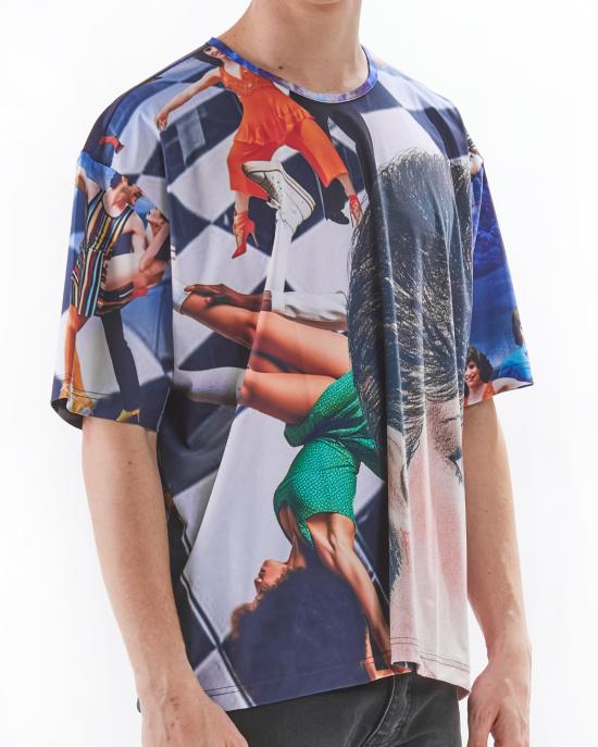 25SS 써네이 반팔 티셔츠 RTWXTOP011 8184 brigitte print MULTICOLOR - SUNNEI