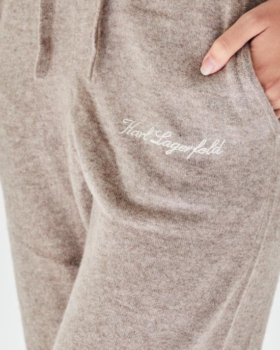 25FW 칼라거펠트 팬츠 246W2181 766 Toast Beige BEIGE - KARL LAGERFELD