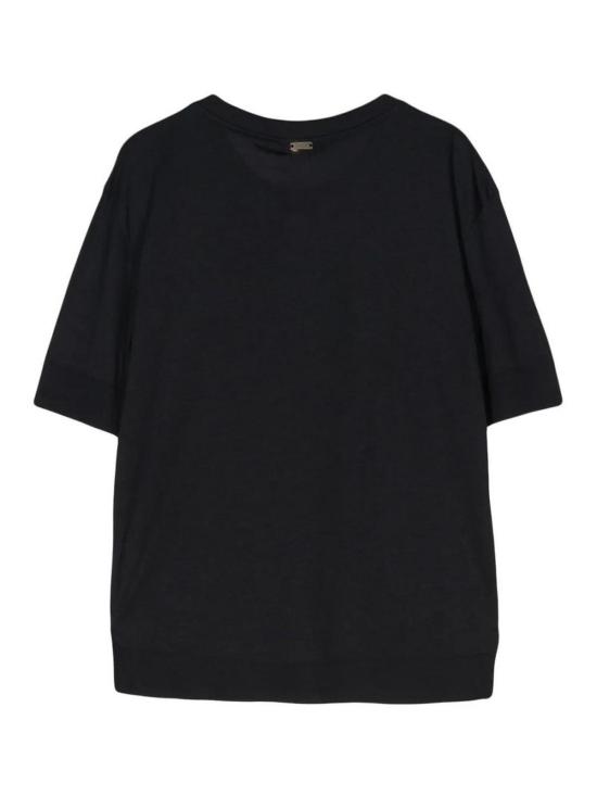 26SS 에르노 반팔 티셔츠 JG000223D520569200 Blue - HERNO