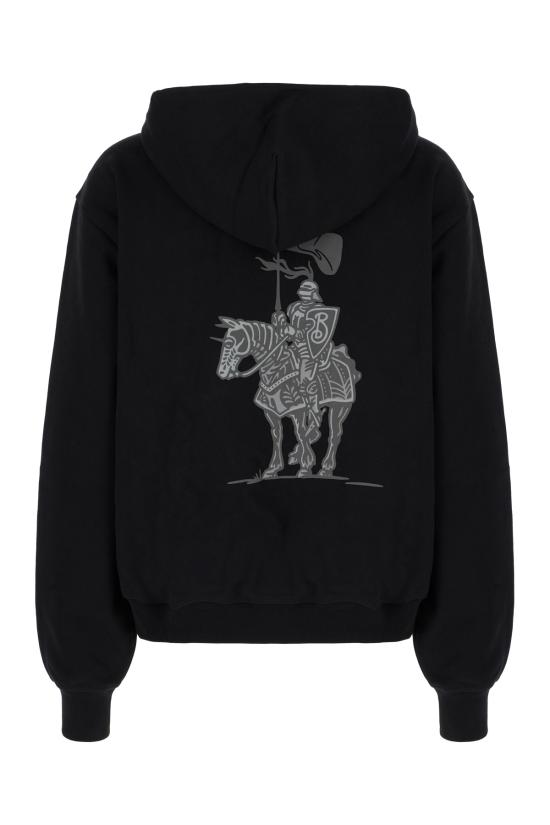 25SS 버버리 후드 티셔츠 8104905 A1189 BLACK - BURBERRY