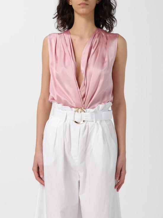  핑코 민소매 티셔츠 100122A1RI N98 Pink