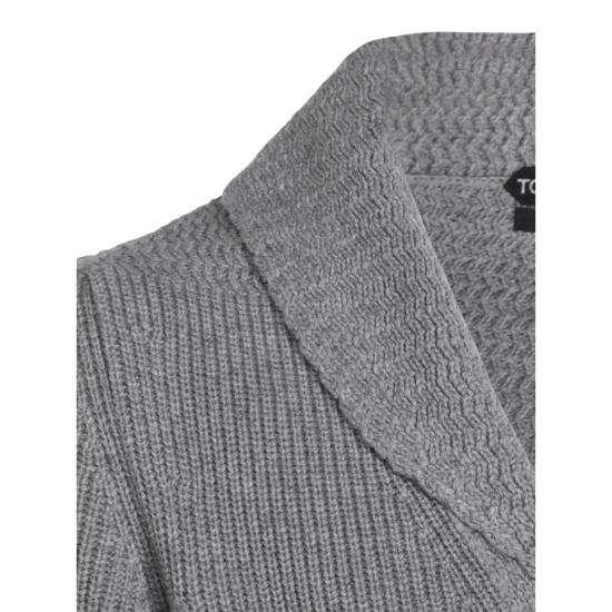 25FW 톰포드 가디건 YMK074 KLL003 IG280 GREY - TOMFORD