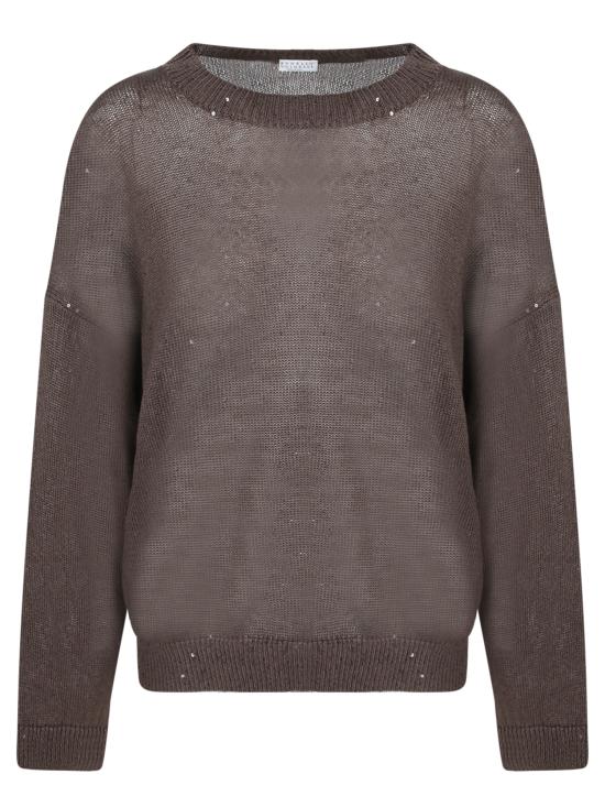 25SS 브루넬로 쿠치넬리 스웨터 M10550210 C8705 Brown