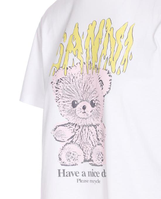 25FW 가니 반팔 티셔츠 T4289 151 White - GANNI