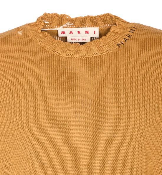 25FW 마르니 스웨터 GCMG0210A0 UFC65200R09 Yellow - MARNI