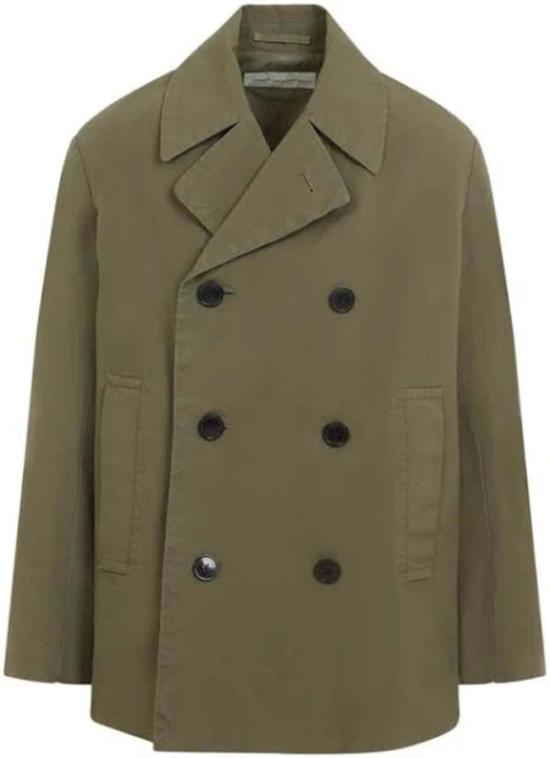  드리스 반 노튼 코트 오버사이즈 더블 브레스티드 크롭