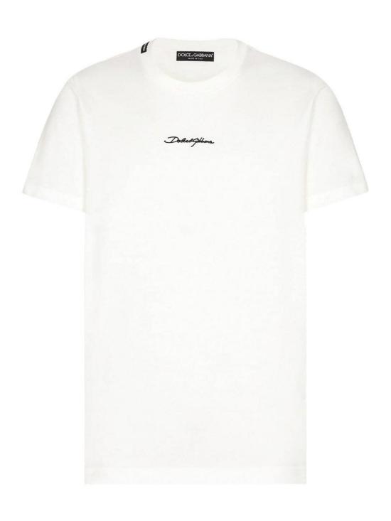 26SS 돌체앤가바나 반팔 티셔츠 G8RN8ZG7NUBW0111 White