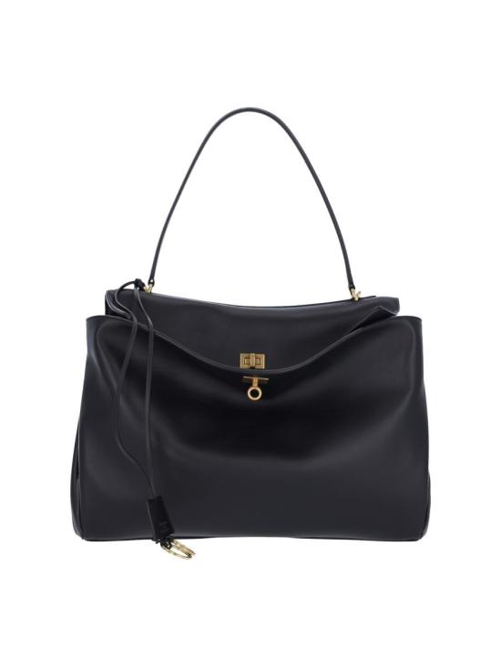 25FW 발렌시아가 로데오 라지 핸드백 789744 2AA4V1000 Black