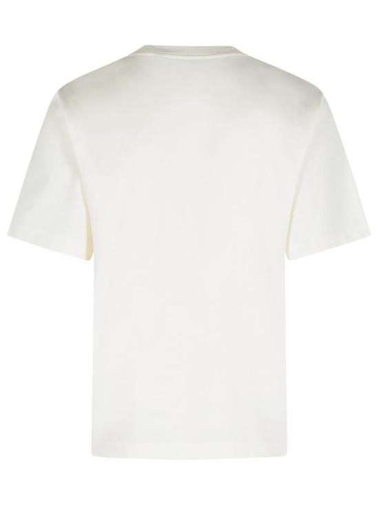 25FW 버버리 크로스 스티치 EKD 코튼 티셔츠 8110116B7078 Beige - BURBERRY