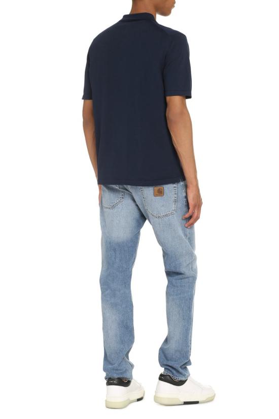  디 알파벳 반팔 셔츠 TCTPOU5140MCGIZA 80GI BLUE - THE ALPHABET