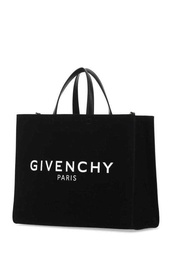 26SS 지방시 캔버스 미디움 G 토트백 BB50N2B1F1 001 Black - GIVENCHY