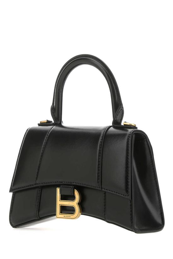 25SS 발렌시아가 아워글래스 XS 핸드백 5928331QJ4M 1000 Black - BALENCIAGA