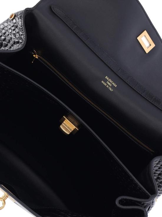 25FW 발렌시아가 로데오 미디움 핸드백 789772 2AA5L1000 Black - BALENCIAGA