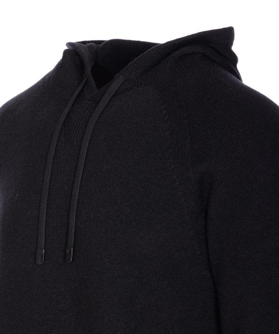 25FW 톰포드 후드 티셔츠 KOL003YMK069LB999 Black - TOMFORD