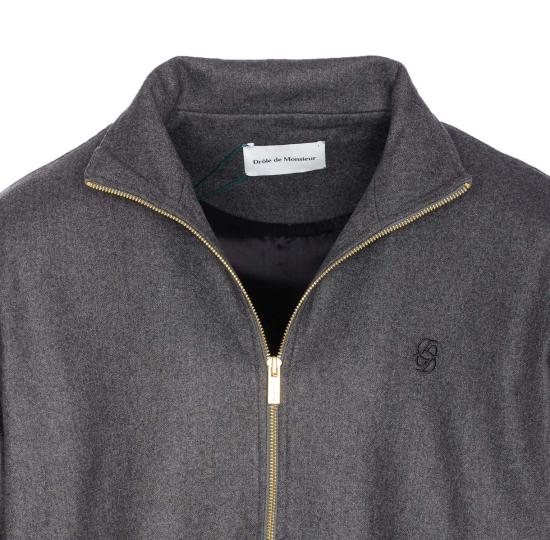 25FW 드롤드무슈 봄버 자켓 JT234WV008GY GREY - DROLE DE MONSIEUR