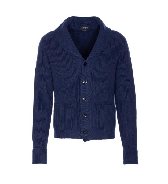 25FW 톰포드 가디건 KLL003YMK074HB745 BLUE