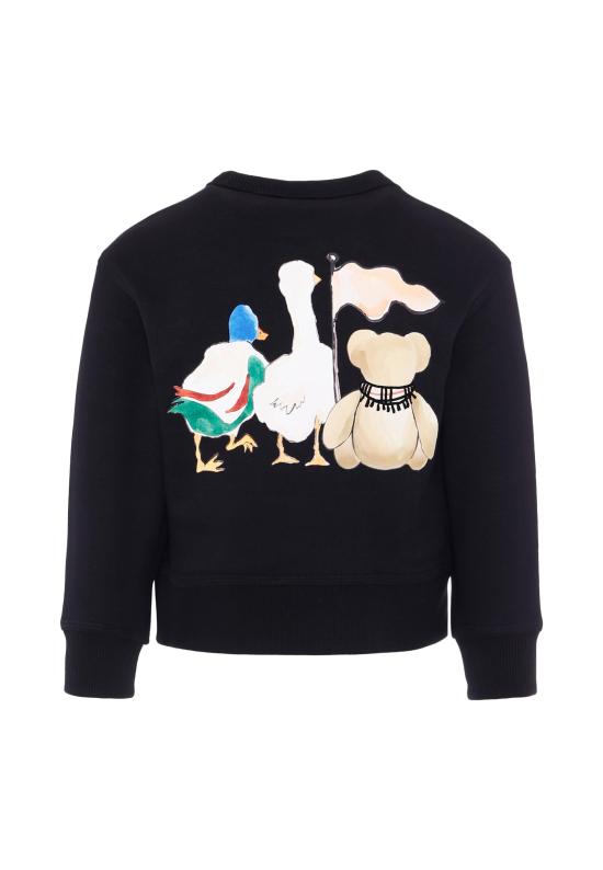 25FW [키즈] 버버리 니트/스웻셔츠 8108574 A1189 BLACK - BURBERRY