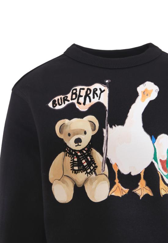 25FW [키즈] 버버리 니트/스웻셔츠 8108574 A1189 BLACK - BURBERRY