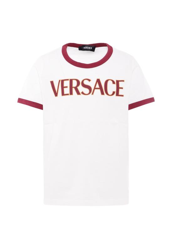 25FW [키즈] 베르사체 티셔츠 1020651 1A14933 6WH20 IVORY