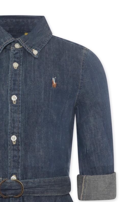 25FW [키즈] 랄프 로렌 원피스 698860001 DENIM - RALPH LAUREN