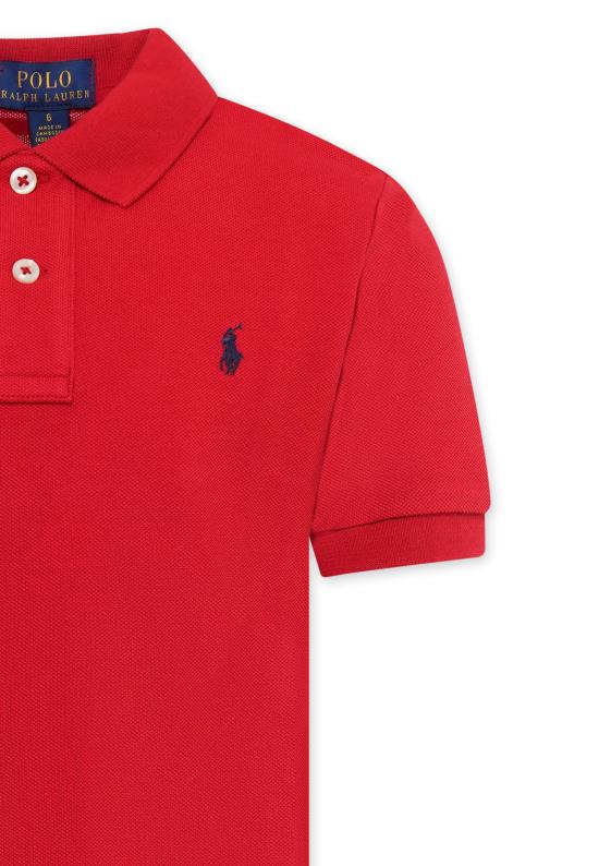 25FW [키즈] 랄프 로렌 폴로 셔츠 603252009 RED - RALPH LAUREN