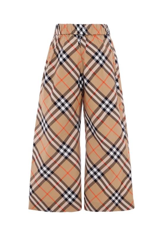 25FW [키즈] 버버리 스트레이트 팬츠 8108018 B9368 BEIGE - BURBERRY