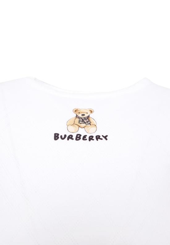 25FW [키즈] 버버리 티셔츠 8108566 A1464 WHITE - BURBERRY