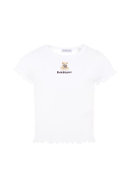 25FW [키즈] 버버리 티셔츠 8108566 A1464 WHITE