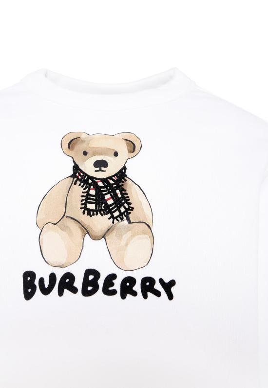 25FW [키즈] 버버리 니트/스웻셔츠 8108468 A1464 WHITE - BURBERRY