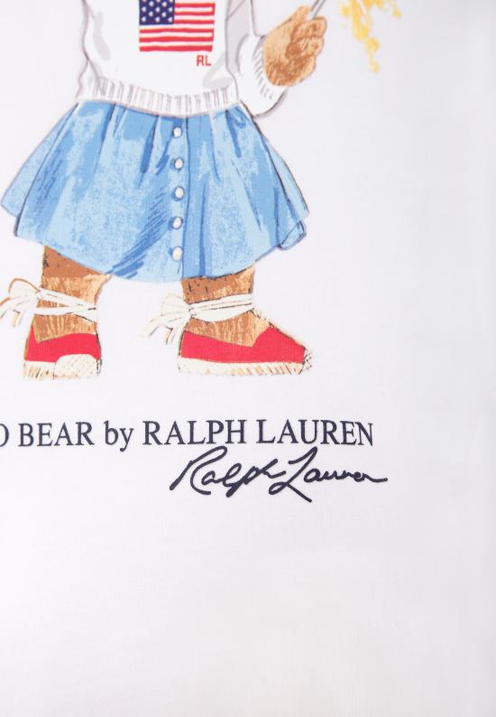 25FW [키즈] 랄프 로렌 티셔츠 942856001 WHITE - RALPH LAUREN