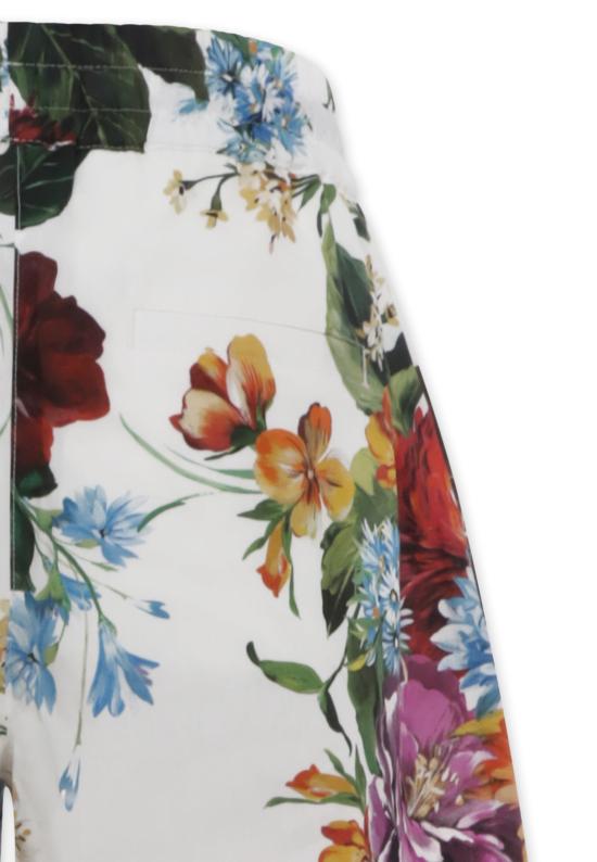 25FW [키즈] 돌체앤가바나 스트레이트 팬츠 L53P50 HS5TV HA5PC IVORY - DOLCE & GABBANA