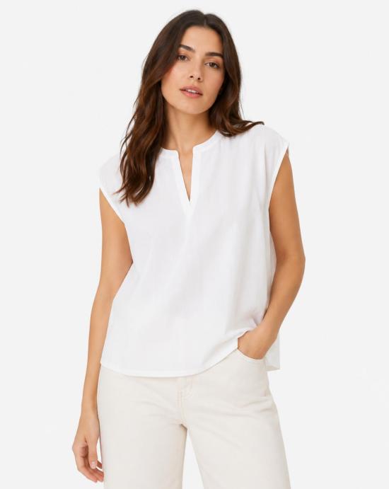 25SS 아스페시 블라우스 S5G5650C118 07072 White - ASPESI