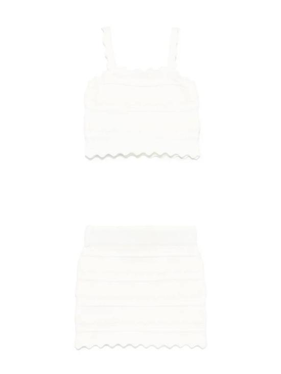 25SS [주니어] 엘리자베타프랜치 예복 EFCM015 C FL060 0000 White - ELISABETTA FRANCHI