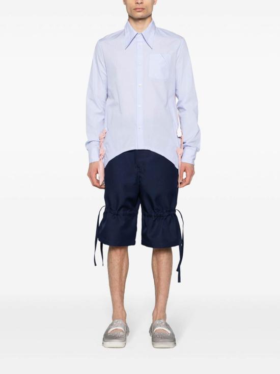  꼼데가르송 숏팬츠 FMP510S24NAVY Dark Blue - COMME DES GARCONS