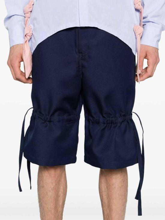  꼼데가르송 숏팬츠 FMP510S24NAVY Dark Blue - COMME DES GARCONS