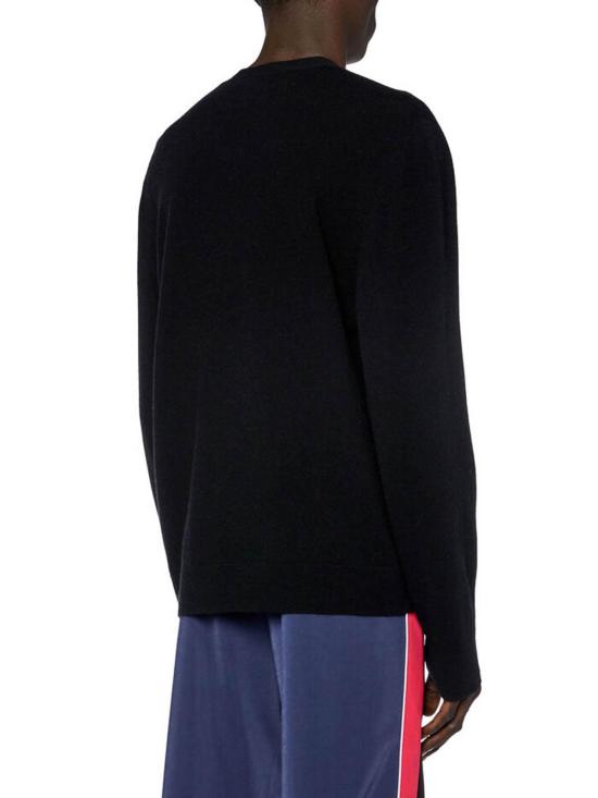  디젤 울 캐시미어 가디건  A130040GEAY9XX Black - DIESEL