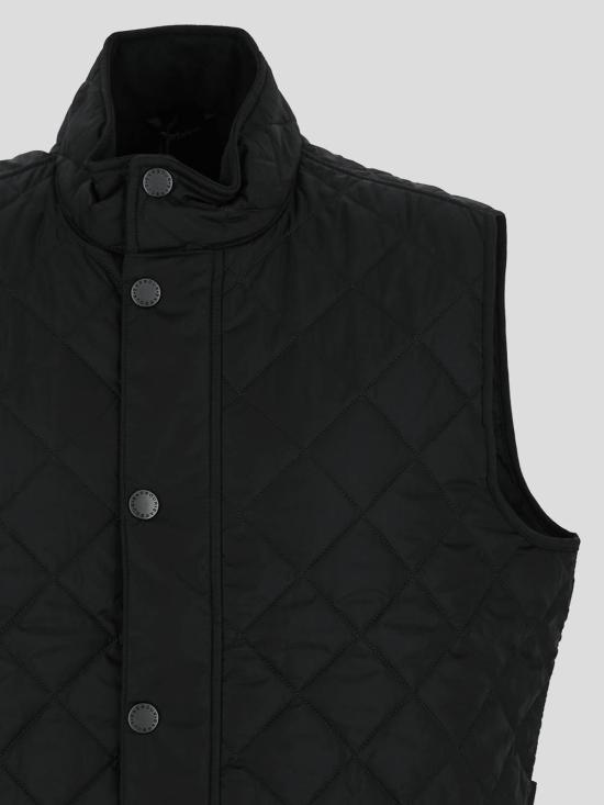 26FW 바버 로어데일 베스트 MGI0245BK11 BLACK - BARBOUR