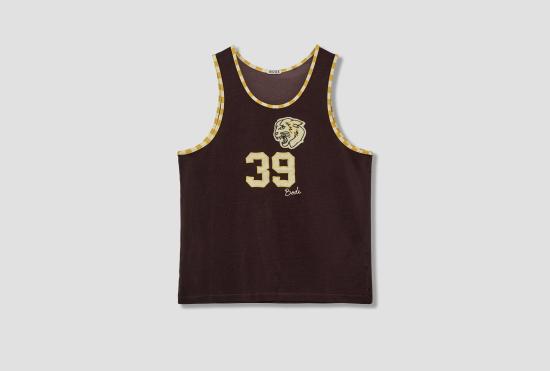 25SS 보디 민소매 티셔츠 밥캣 싱글렛 MRS25CS037 브라운