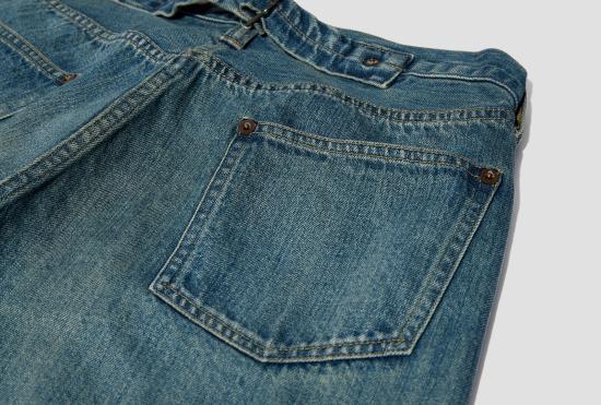 25SS 아프레쎄 데님 팬츠 NO.2 워시드  AP-4008 블루 - A.PRESSE