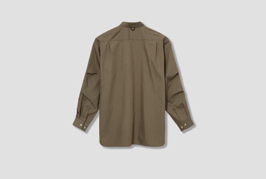  DAIWA PIER39 긴팔 셔츠 테크 레귤러 스트라이프  L/S 88-11-0053-704 그레이 - DAIWA PIER 39