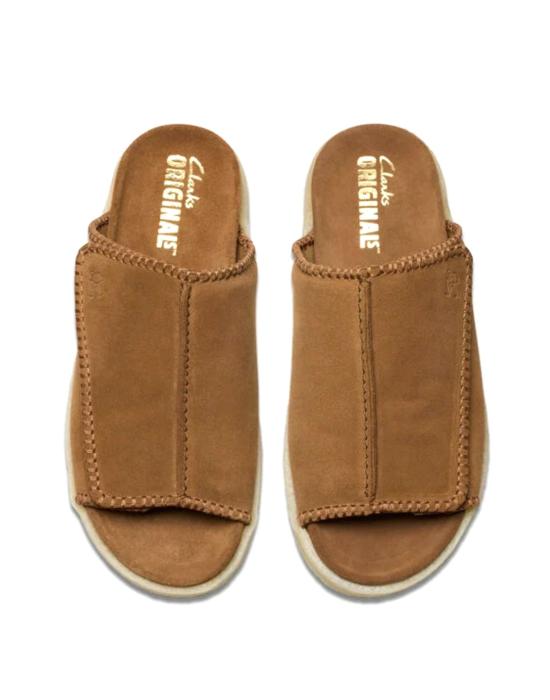  클락스 뮬/슬리퍼 OVERLEIGHSLIDE COLA SUEDE 58 - CLARKS