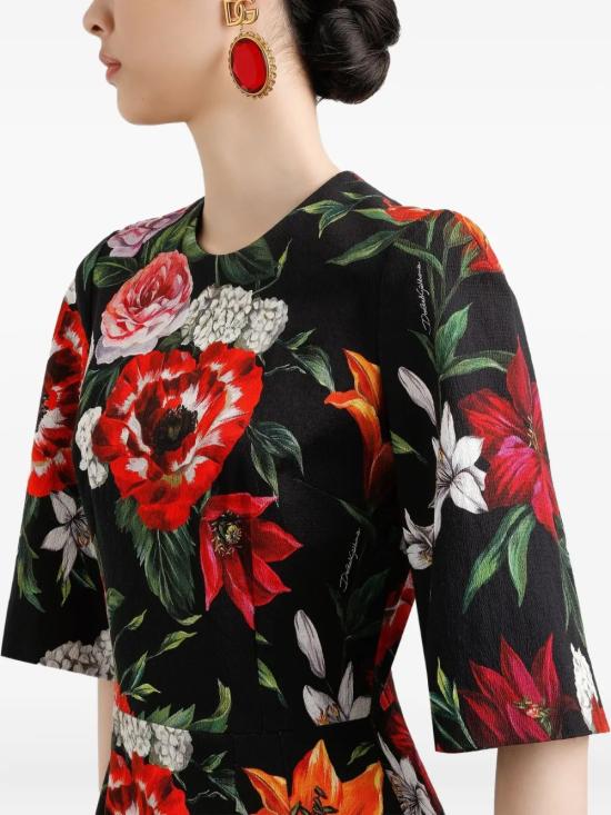 25FW 돌체앤가바나 원피스 F6TWTT FSRQTHN5PB Black - DOLCE & GABBANA